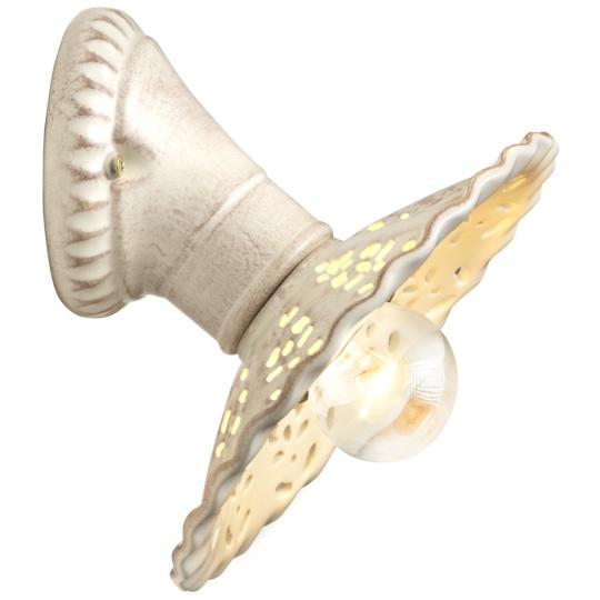 mediterran fali lampa feher keramia buras rusztikus vintage klasszikus romantikus vilagitas lyukacsos csipkes attort elegans .jpg